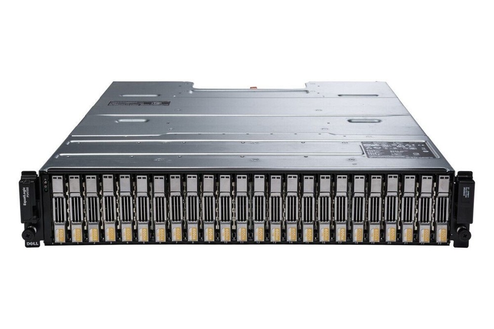 Dell EqualLogic PS4100 24x 600GB SAS Type 12 ISCSI 2x Controller Module1 2x PSU