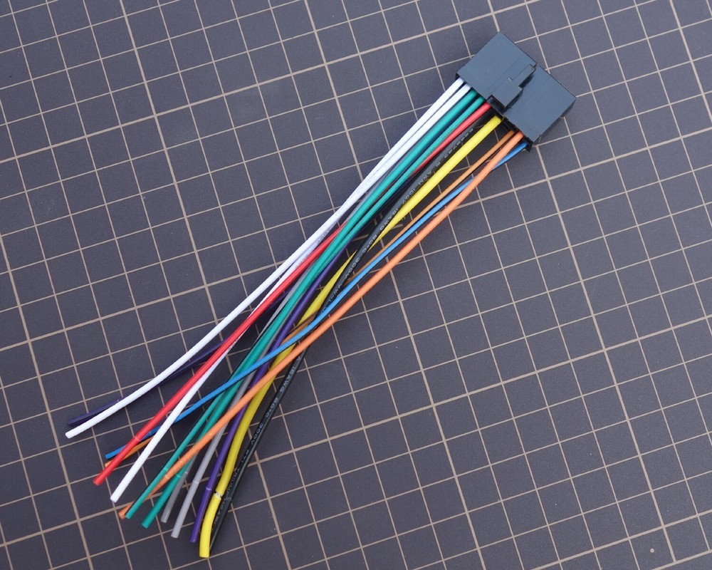 1PC Power Wire Harness Cable PLUG For car auto stereo player android cd dvd