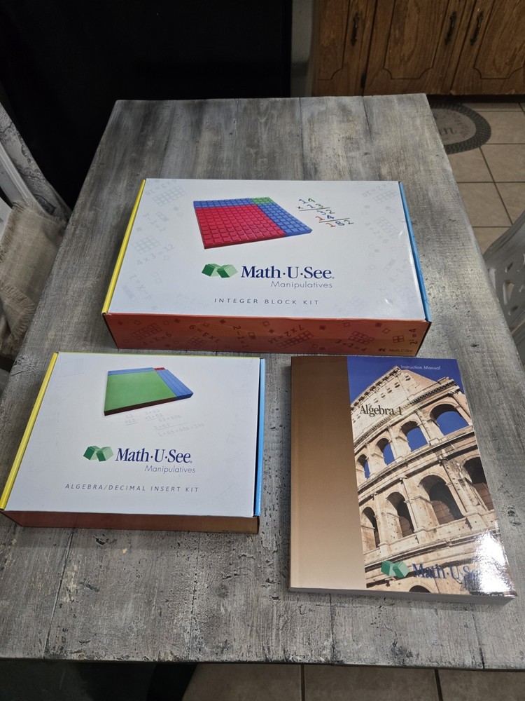 Math U See Manipulatives, Integer Block, Algebra 1 Paperback