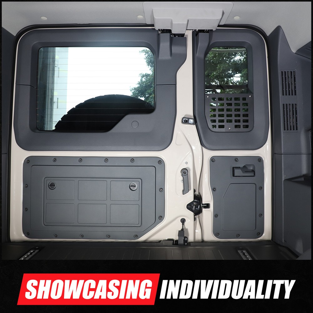 Tailgate Left Side Window Storage Fence Molle Panel Rack For INEOS Grenadier 20+