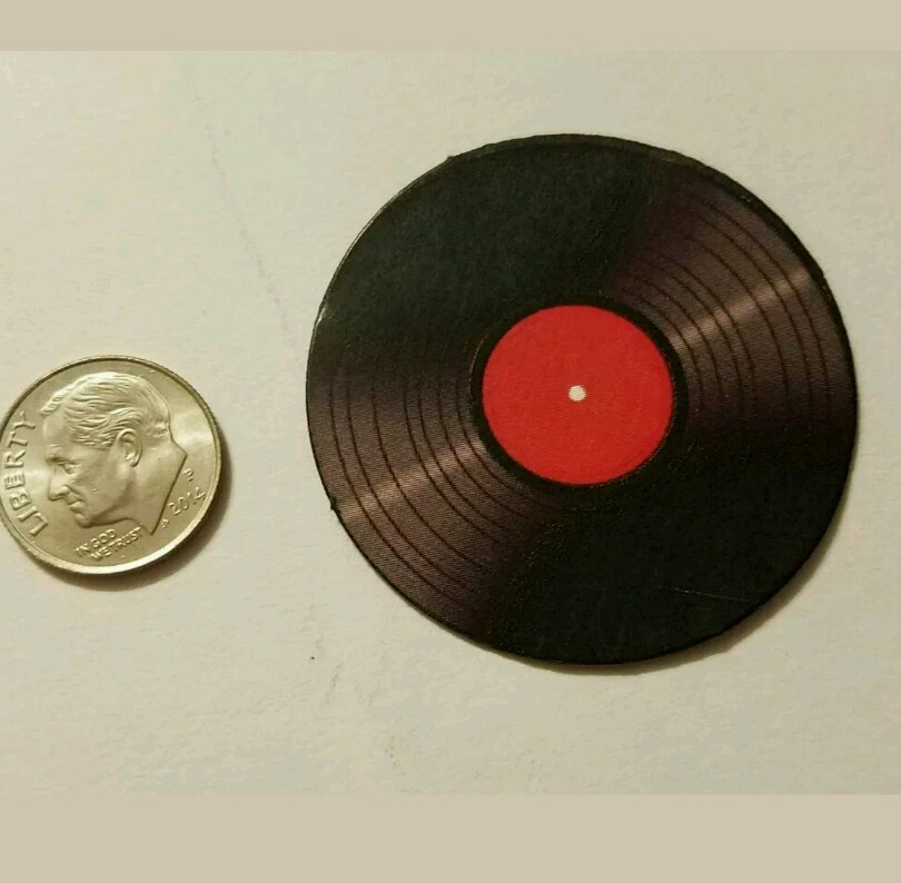 Miniature record album Barbie Gi Joe 1/6 playscale Doors Jim Morrison Greatest