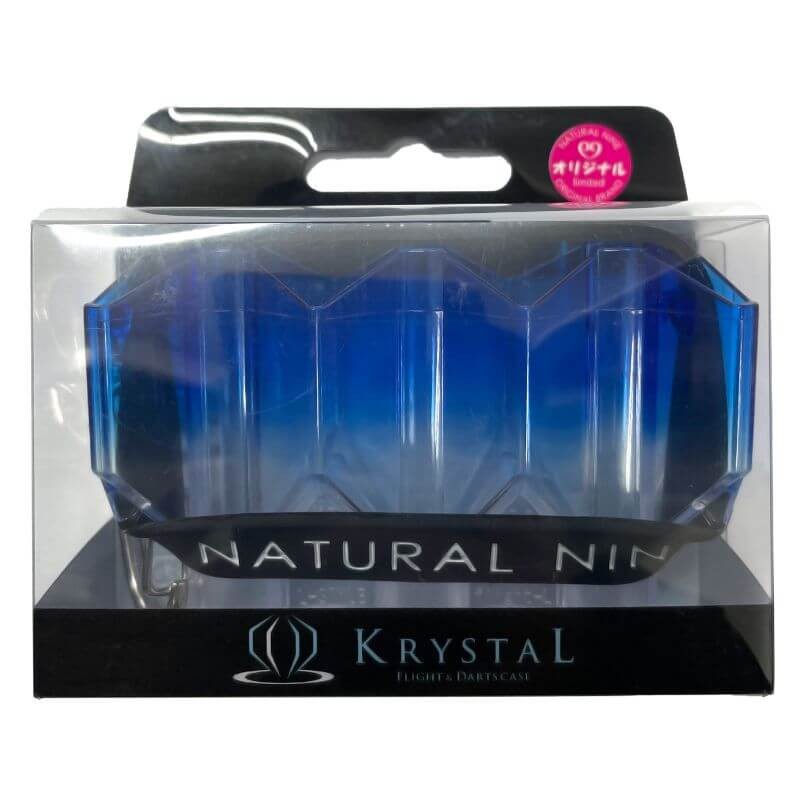 Natural Nine Crystal Ocean Blue Gradient Flight Case