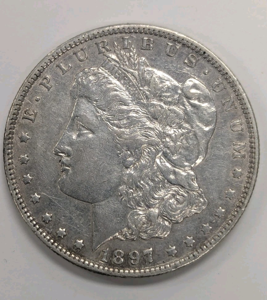 1897 O Morgan Silver Dollar T308