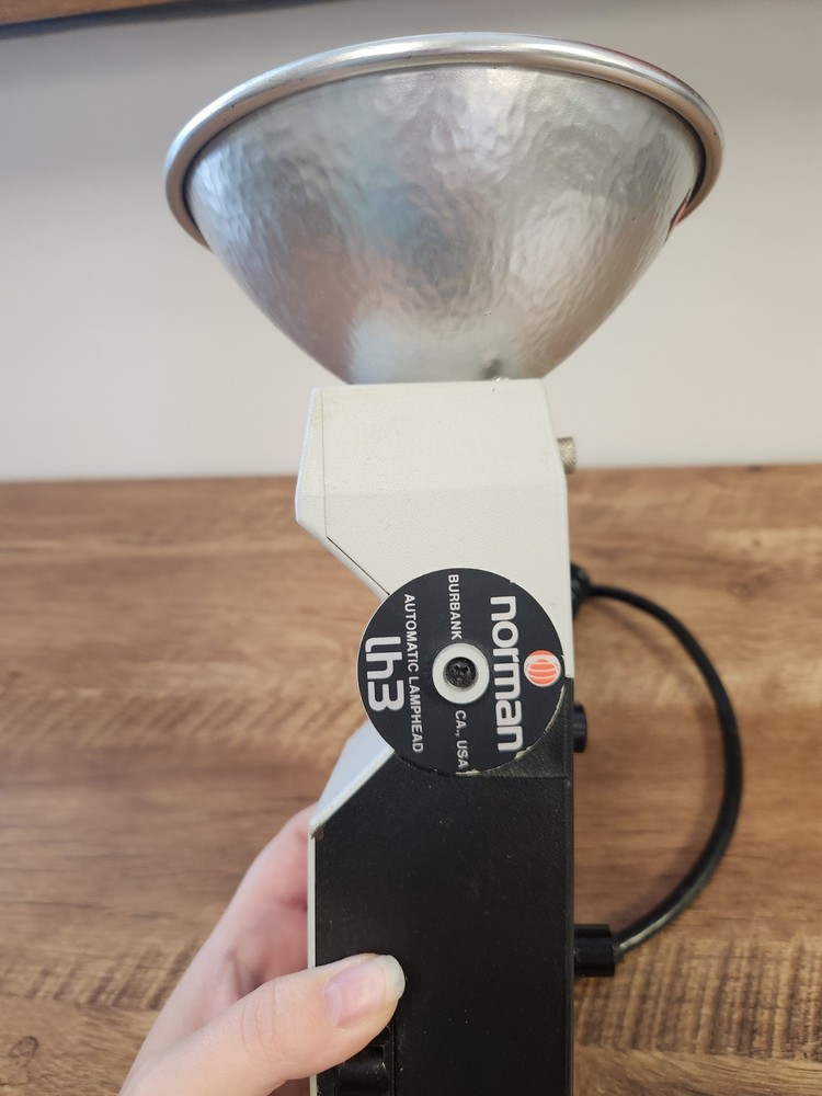 Norman LH3 Automatic Lamphead Flash Tube Untested