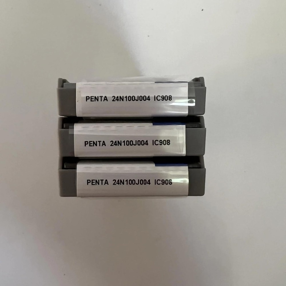 ISCAR / PENTA 24N100J004 IC908  /  5 PCS