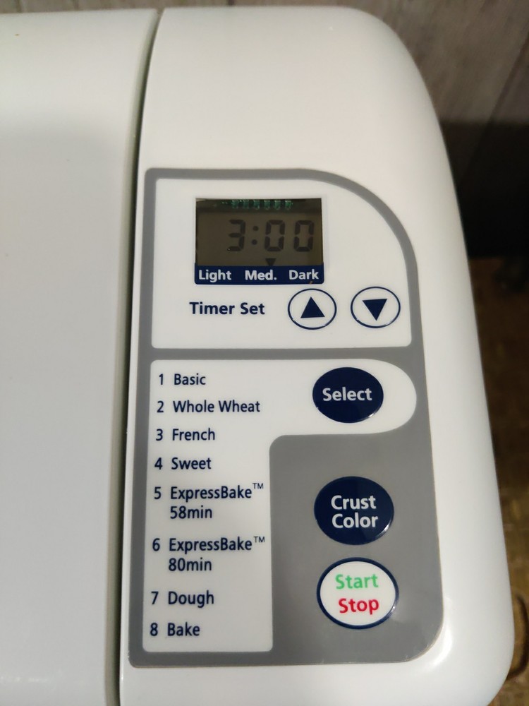 Sunbeam ExpressBake 5833 Bread Maker Machine 2lb Tested Working