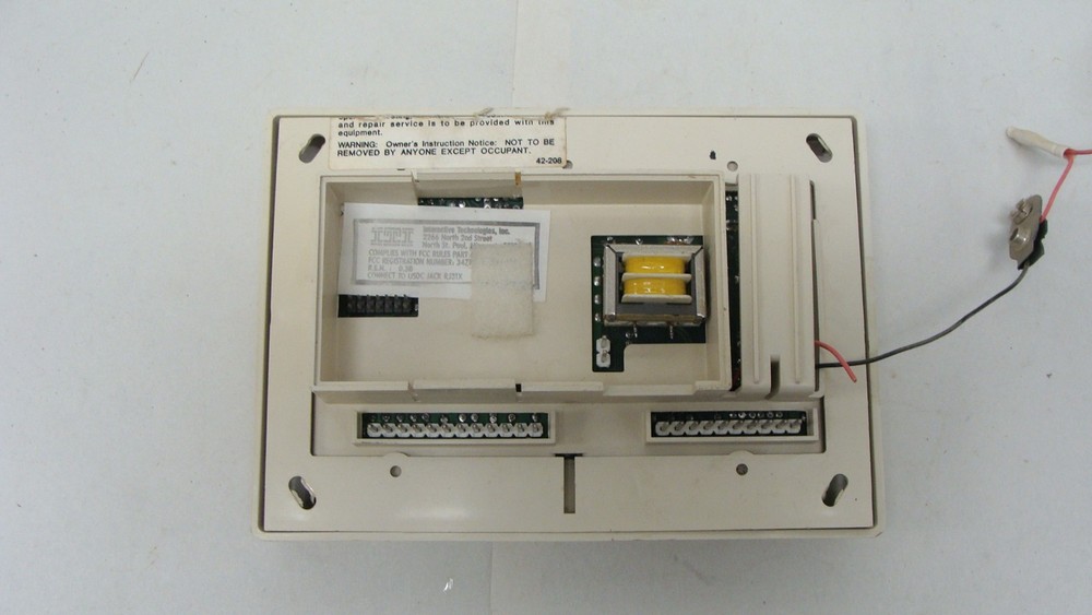 ITI control panel for RF Commander III security system #2
