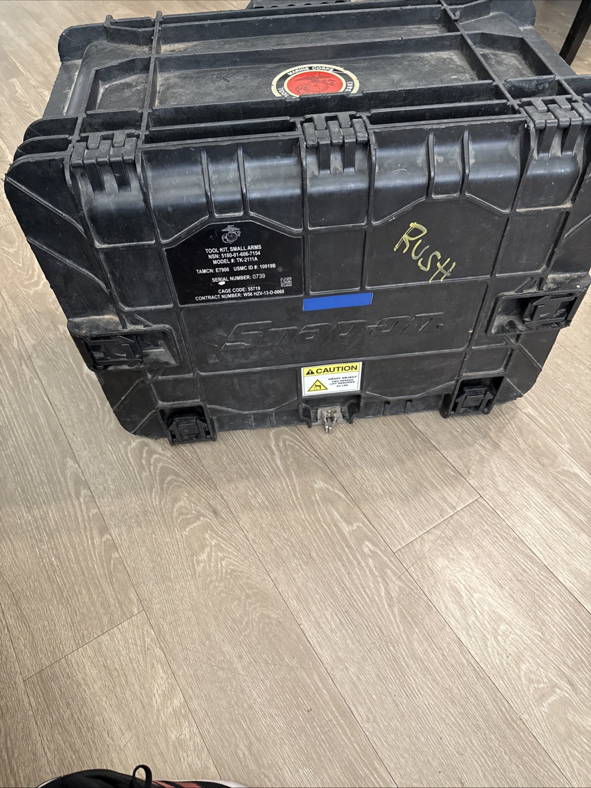 Snap-On Tool mobile w/tools All-Weather Mobile Tool kit TK-211A Blue Point KMC18