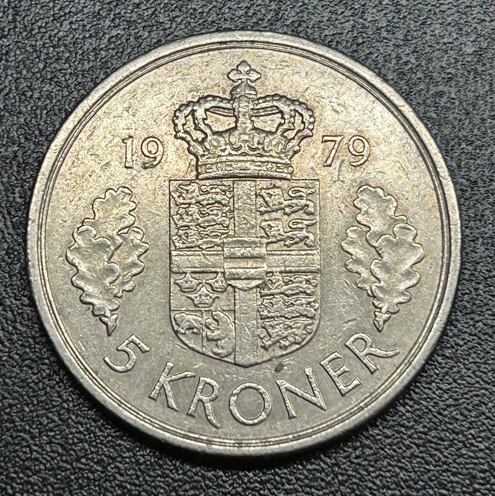 1979 - Denmark - 5 Kroner Coin    #486