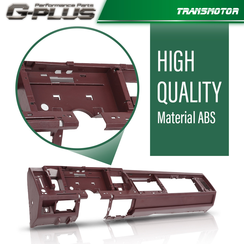 Dashboard Dash Core Red Fit For 1988-1994 Chevy GMC C/K Truck Suburban Blazer