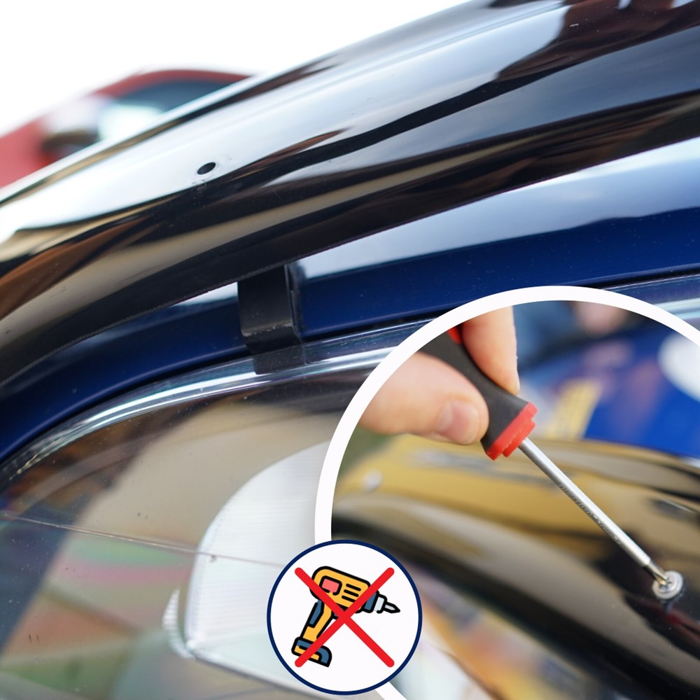 Hood Protector Bug Shield Deflector / visors rain guards for BMW X3 2004-2010