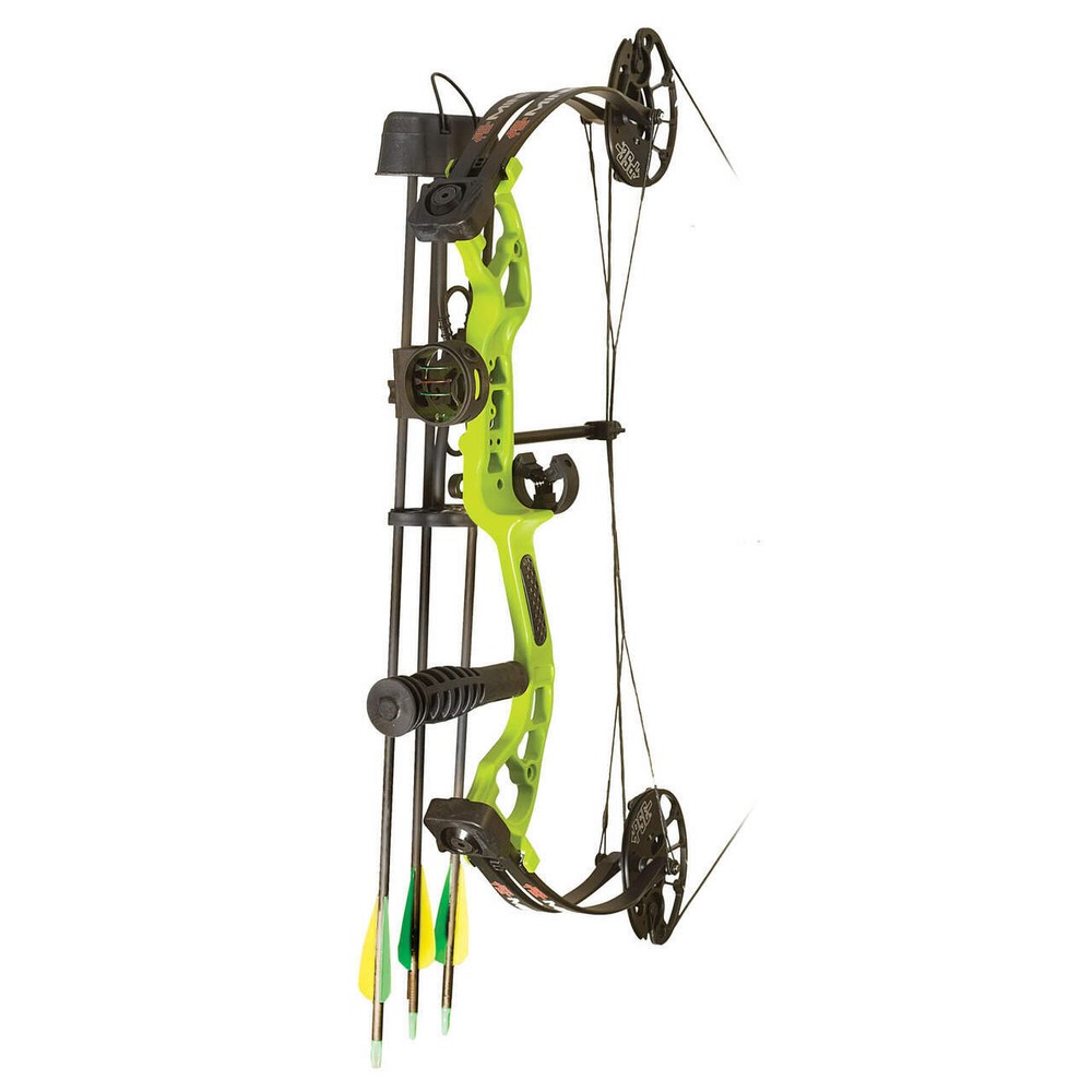 PSE Mini Burner Ready To Shoot Package RH Lime Green 40#