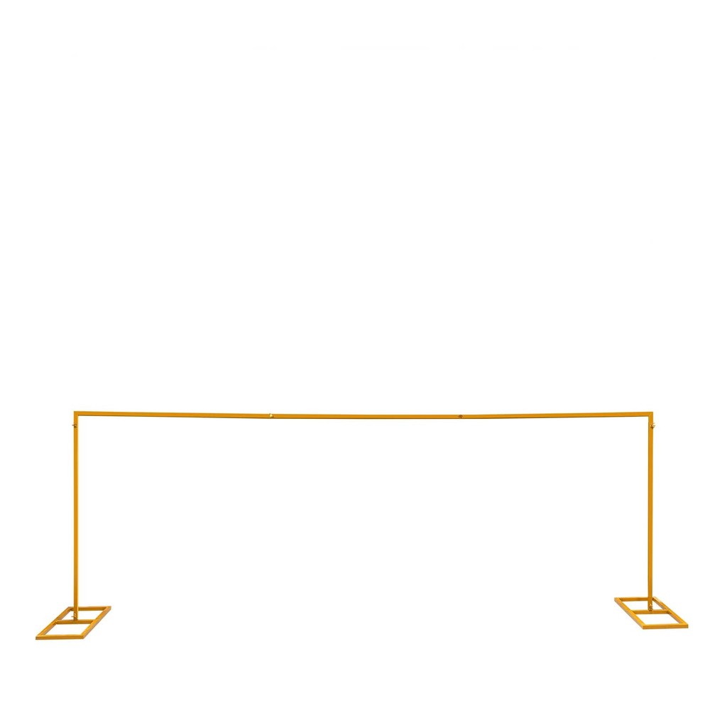 Romantical Metal Flower Balloon Frame Square Wedding Arch Backdrop Stand Decor
