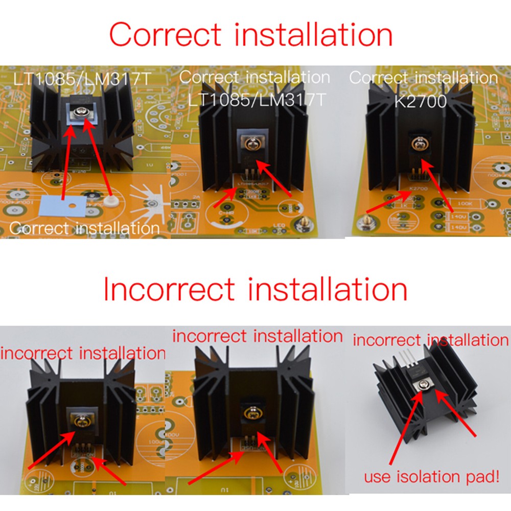 1pc Ground Grid-Tube Pre-Amplifie PCB Board