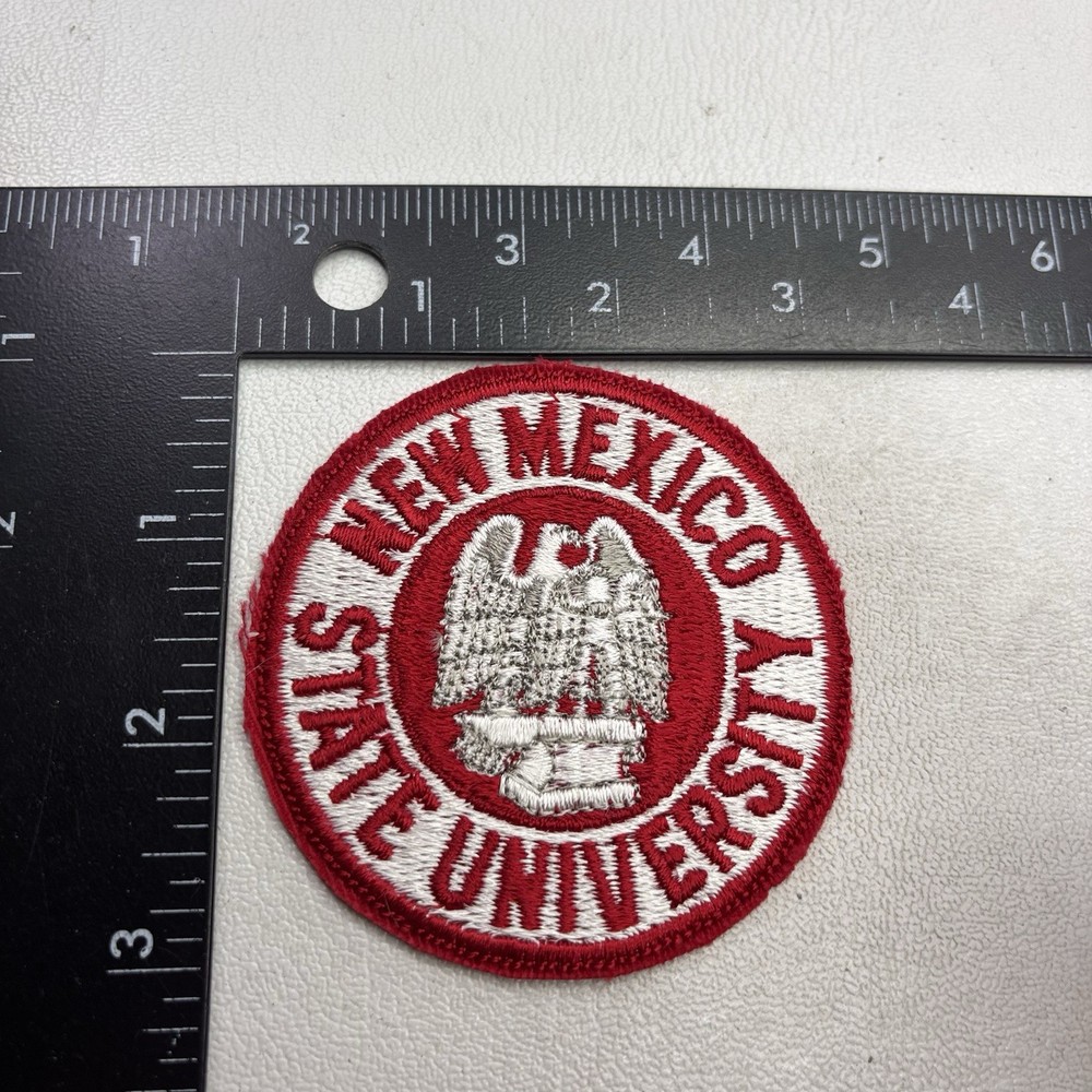Vtg NEW MEXICO STATE UNIVERSITY ROTC Patch 60a2
