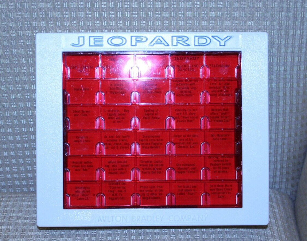Jeopardy Eighth Edition (1964) Complete - Excellent Condition