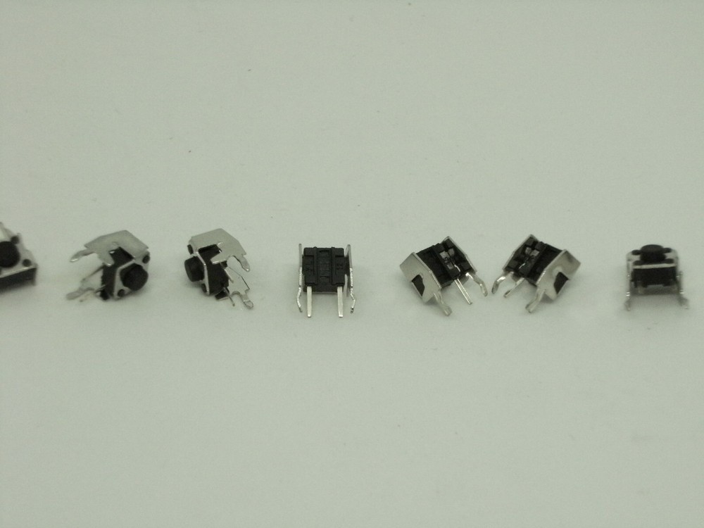10x Pack Lot 6x6x5mm Push Touch Tactile Momentary Micro Button Switch 2+2 Pin 4P