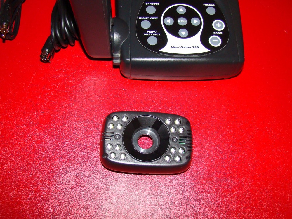 AverMedia AverVision 280 (P0A3) Document Camera Night View With Bag
