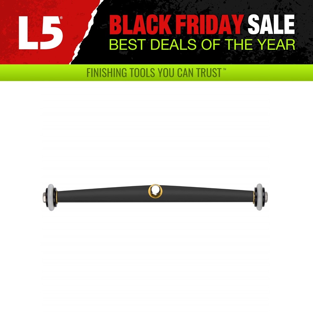 LEVEL5 Drywall Tools - Axle Assembly For LEVEL5 7” Flat Boxes | 4-827