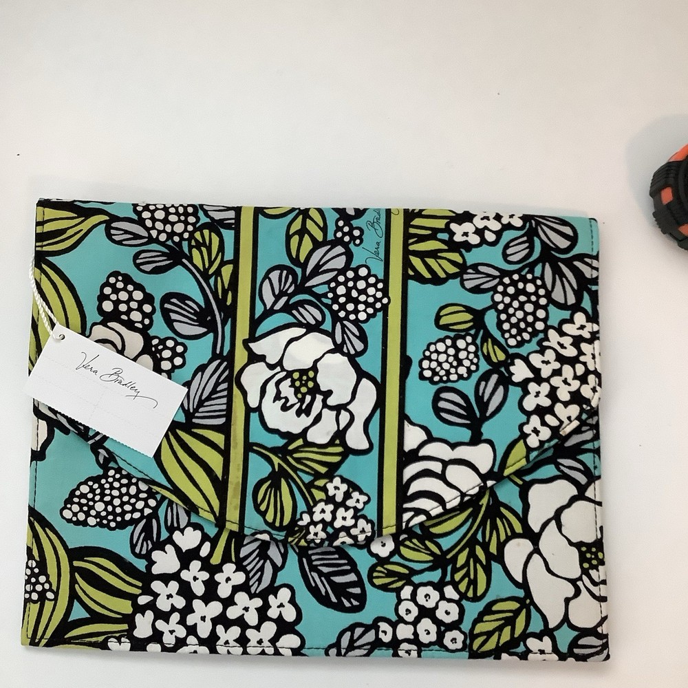 Vera Bradley Island Blooms Pattern Envelope Style Fabric File Folder