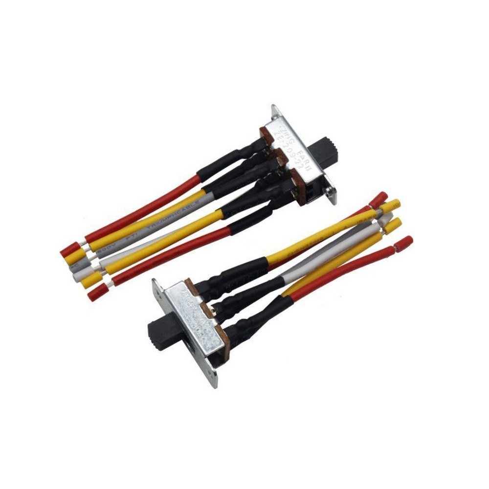 E-209-22 6 Pin Toggle Switch with Wire Replaces for Ceiling Fan Transfer Switch