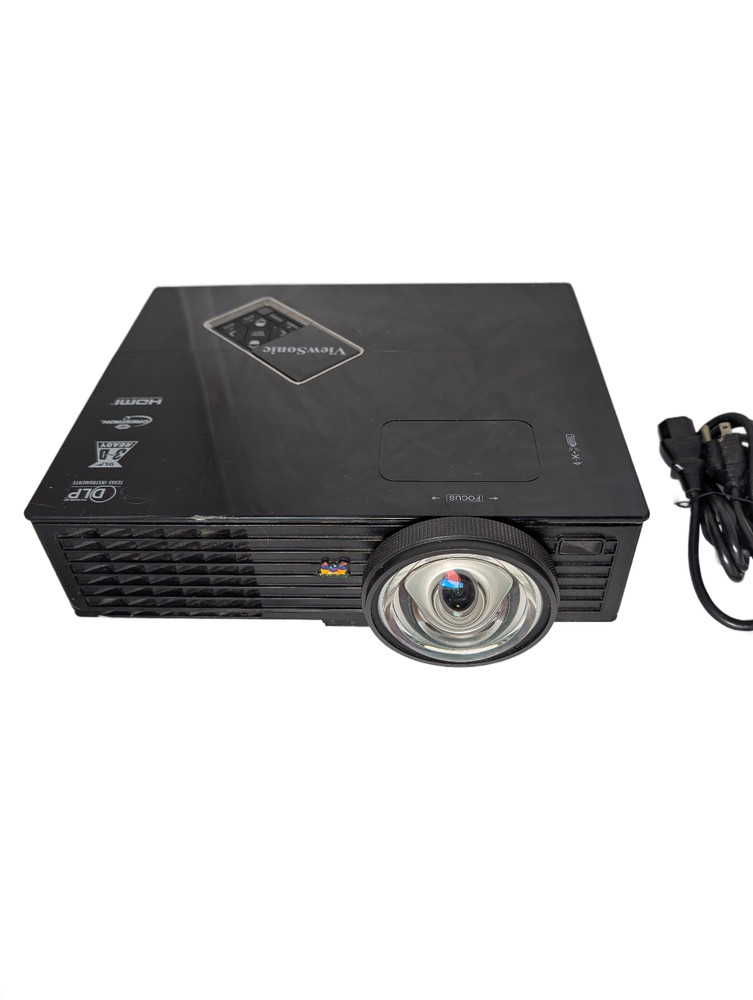 ViewSonic PJD6383s DLP Projector HDMI Short Throw No Remote Tested Power On