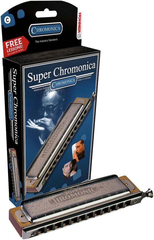 Hohner 270 Super Chromonica Chromatic Harmonica D