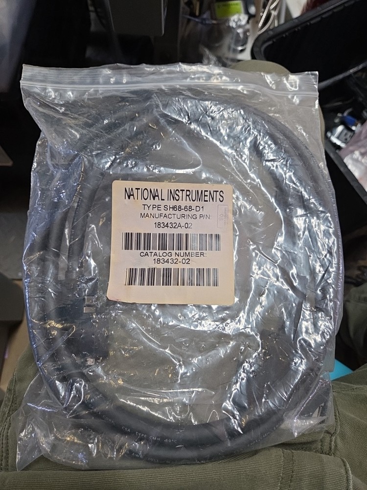 National Instruments SH68-C68-D1 Shielded Cable 183432A-02