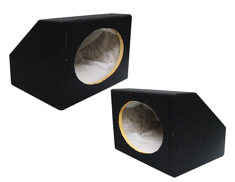 Absolute 6.5PKB 6.5" Sealed Angled/Wedge Box Speakers
