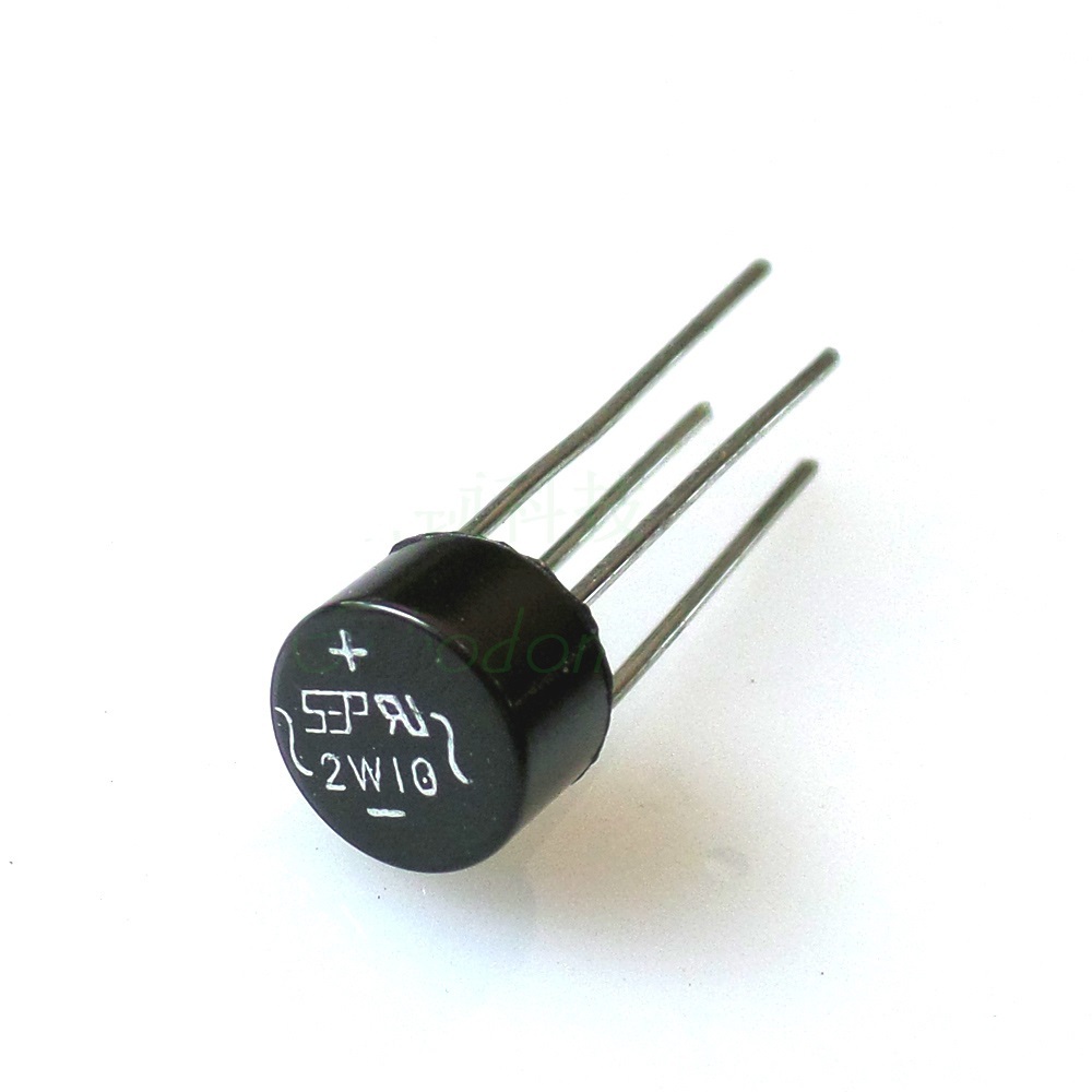 50 PCS 2W10 2A Bridge Diode Rectifier NEW L8