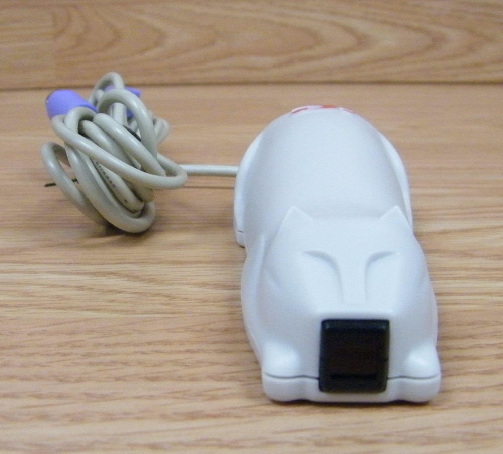 Vintage C.R.Q PS/2 Barcode Reader Cat Optical PC Digital Convergence **READ**