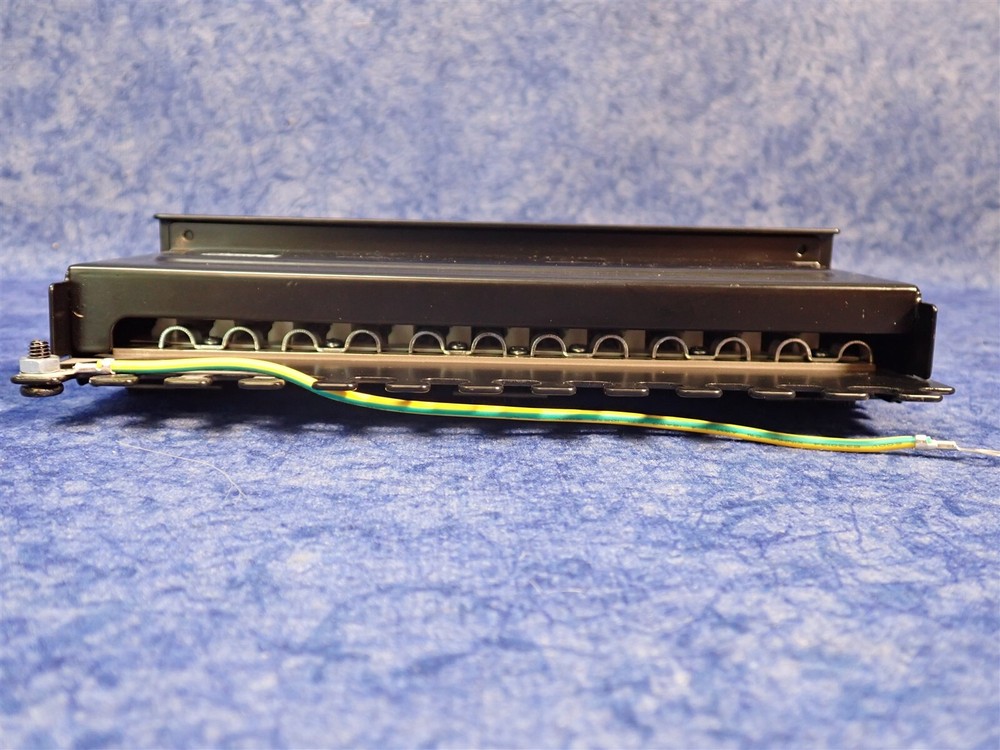 Platinum Tools 12-Port Cat6 Shielded Wall Mount Patch Panel (H22)