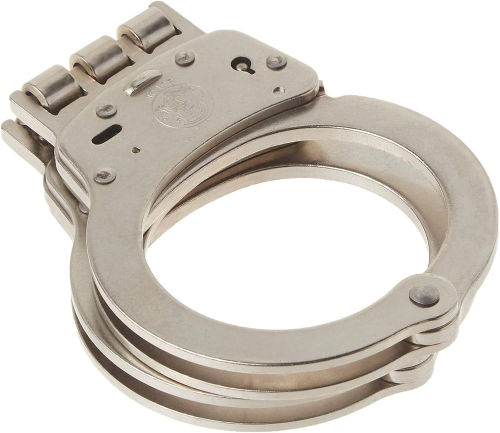 S&W 300 Hinged Handcuffs Nickel