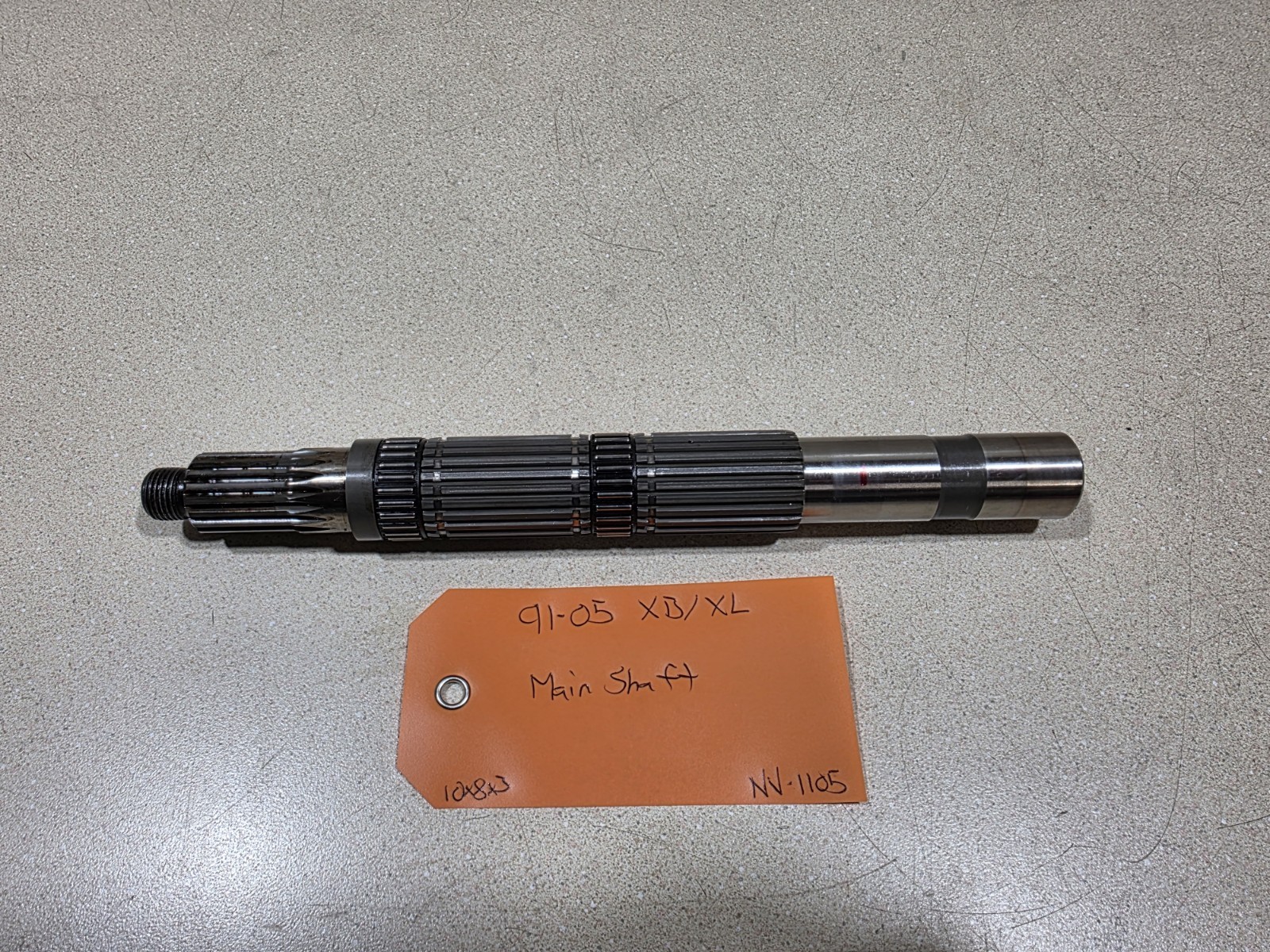 91-05 Sportster Buell Transmission Main Shaft 35640-89 #NV-1105