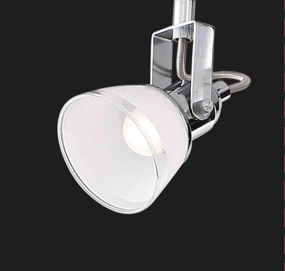 Hampton Bay 6-Light 4 ft. Chrome Integrated LED Track Lighting Kit New