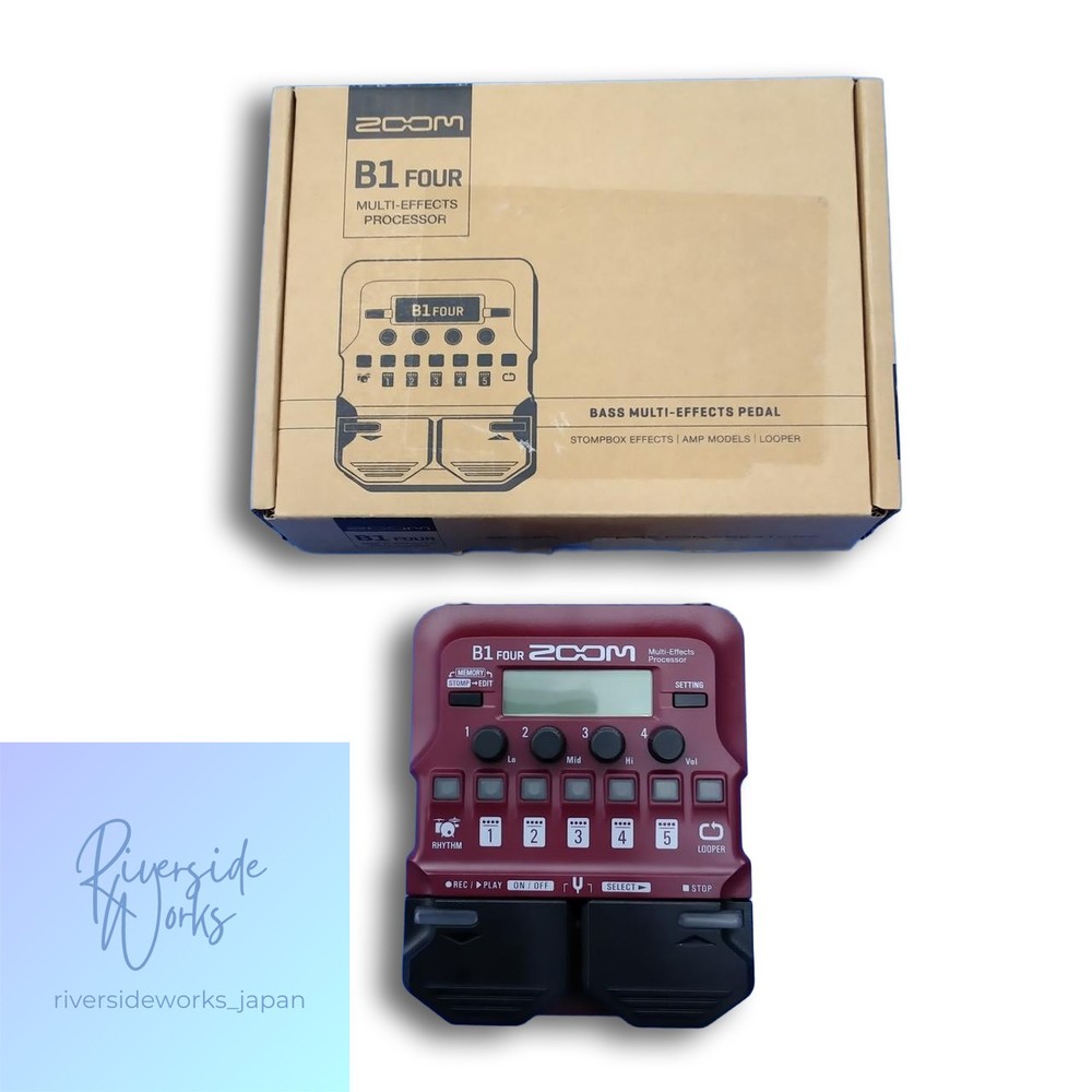 ZOOM B1 FOUR Multi-Effects Pedal