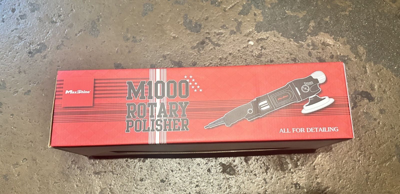 MAXSHINE Rotary Polisher Buffer M1000 - 5in Plate, 1000W