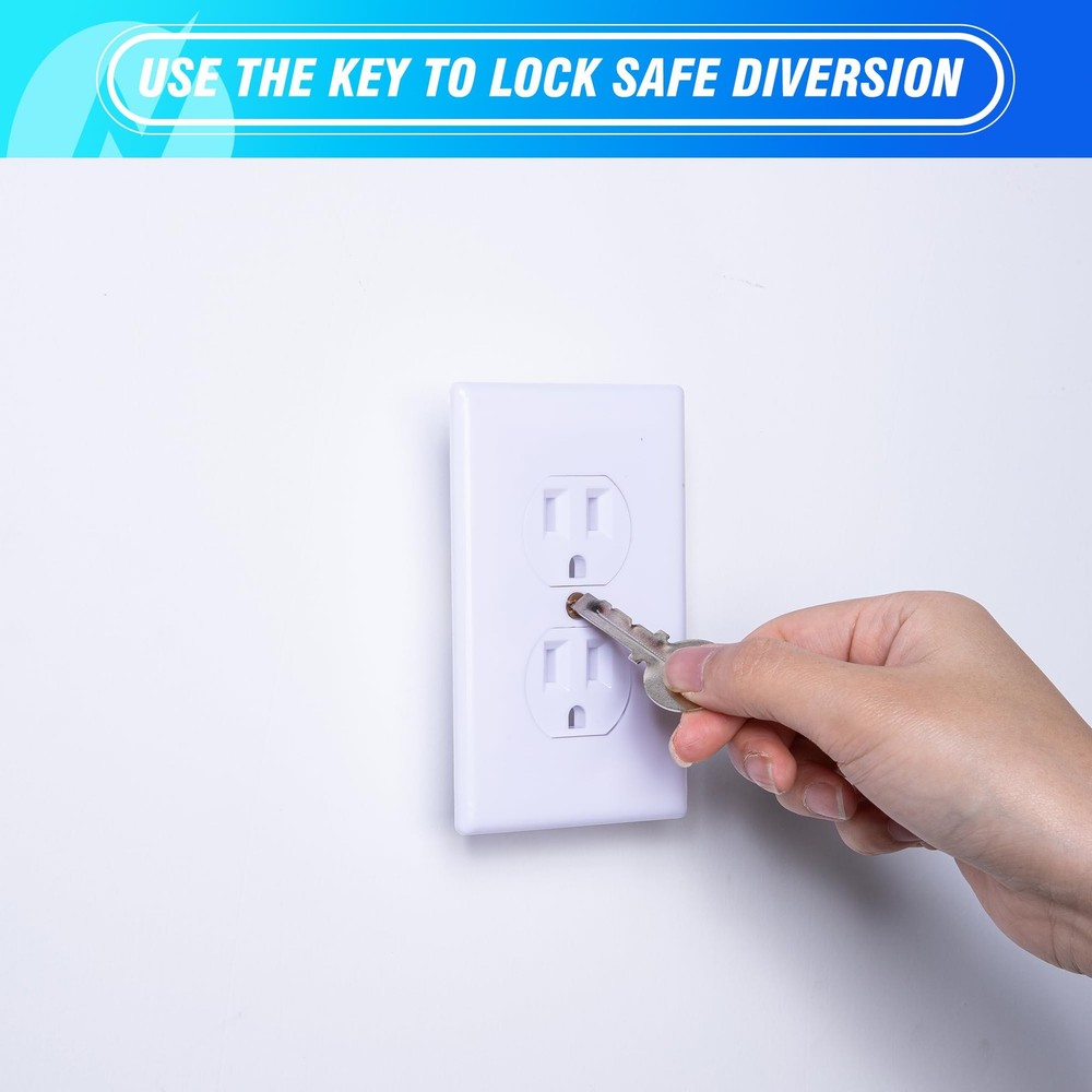 Wall Outlet Hidden Safe, Polystyrene Wall Diversion Safe, Easy Installation H...