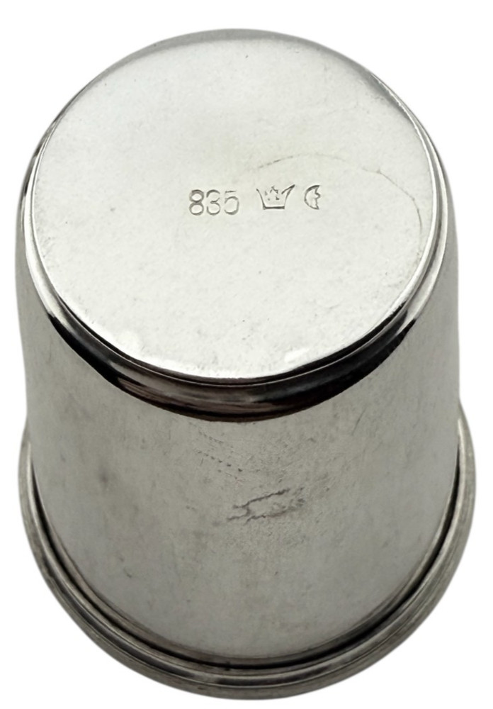 Vintage .835 Silver Small Cups