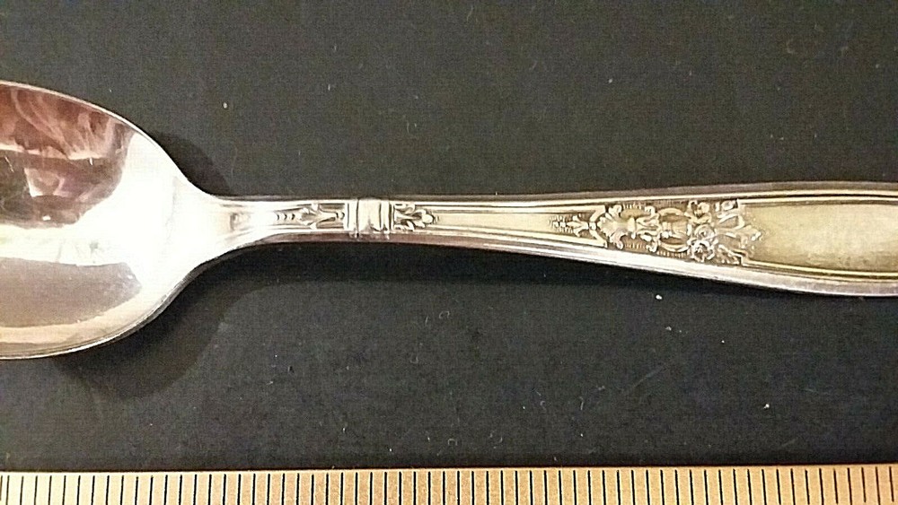 International Ambassador silverplate 6" teaspoon