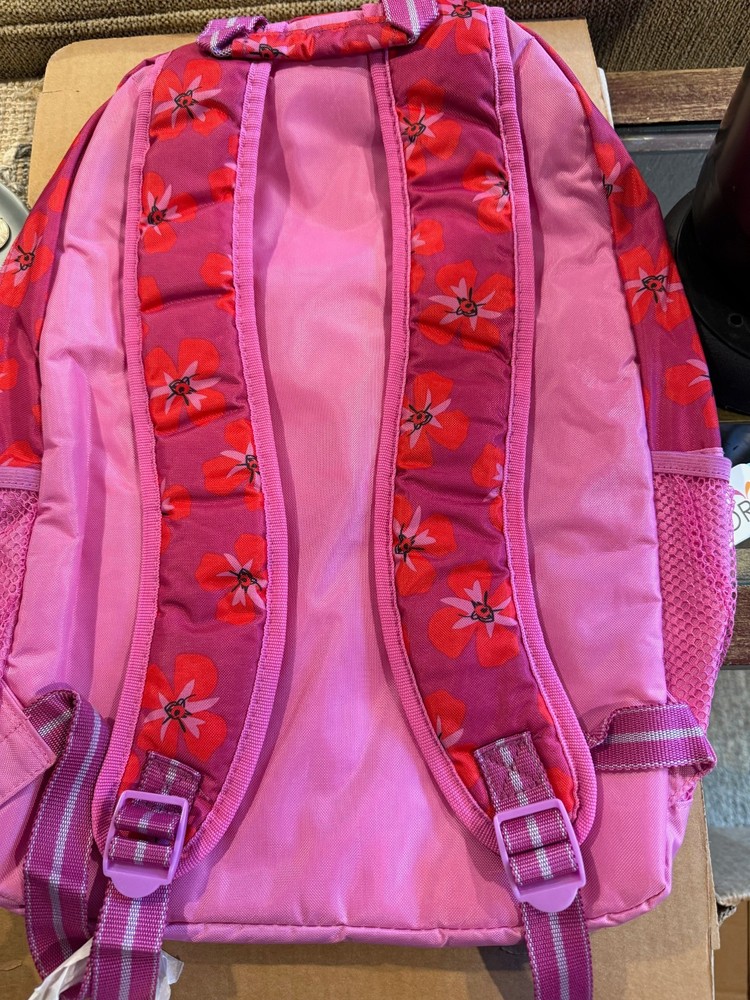 All For Color Backpack features three compartments-extra storage organization