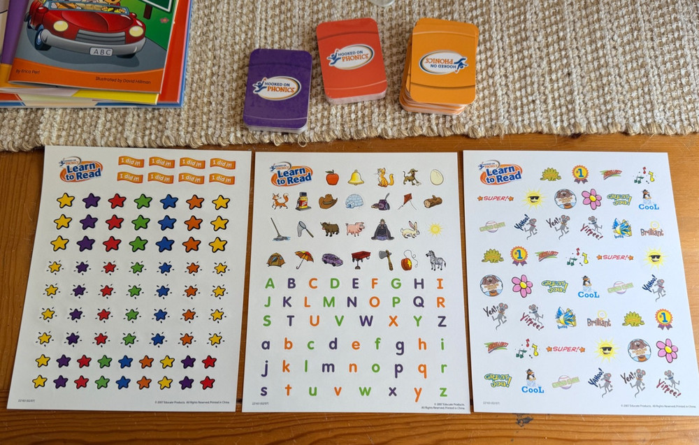 Hooked On Phonics Pre-K Edition Learn to Read Program 3-4 Years