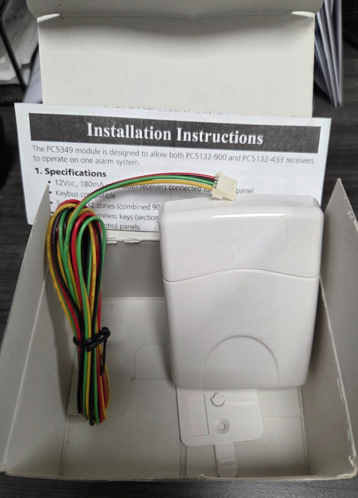DSC PC5349 Multiple Frequency Wireless Receiver Module