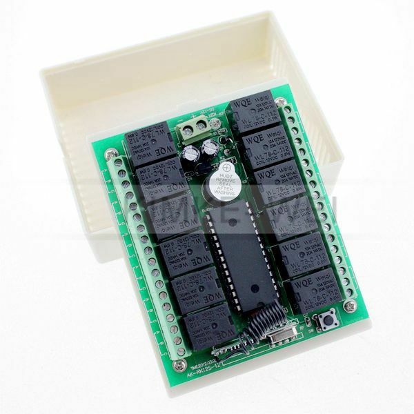 12 Channel Wireless Radio RF Remote Control System