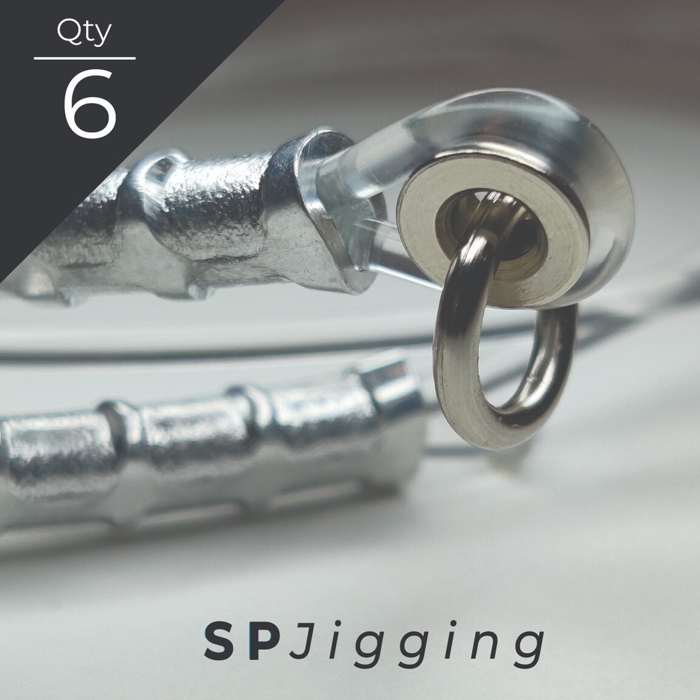 Solid Ring with Welded Grommet for Leaders - SPJigging