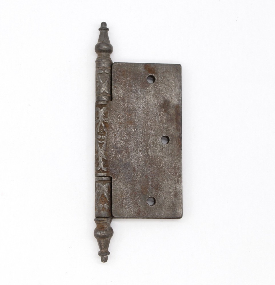 Antique Steeple Tip Victorian 4.5 x 4.5 Butt Door Hinge