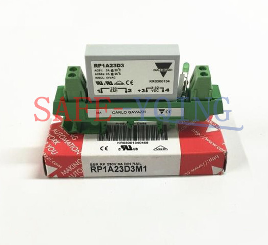 1PCS CARLO GAVAZZI RP1A23D3M1 Solid State Relay With Socket New