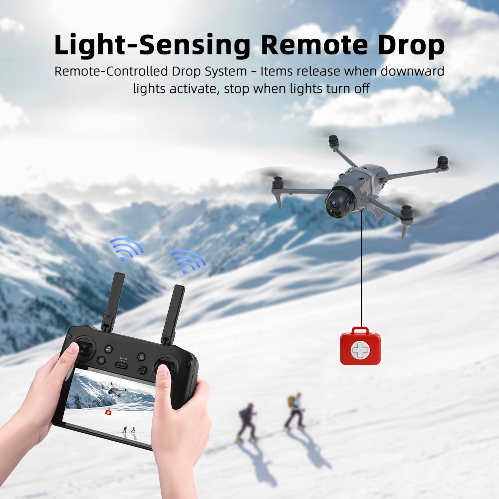 For DJI Mavic 4 Pro Airdrop System Drone Remote Wedding Ring Gift Thrower