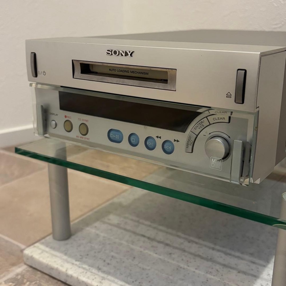 Sony MDS-SD1 MD Deck Player JMD-7 Component MiniDisc Recorder Used