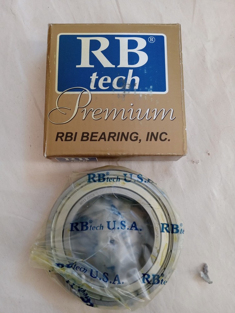 RB Tech 6011-ZZ/C3 Bearing